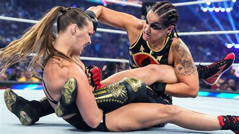 Ronda Rousey vs. Shayna Baszler - MMA Rules Match: SummerSlam 2023 ...