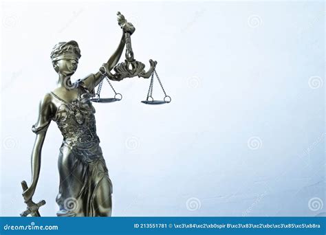 The Statue Of Justice Symbol Legal Law Concept Image Stock Image