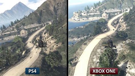 Gta 5 Graphics Comparison Ps4 Xbox One Ps3 Xbox 360 Youtube