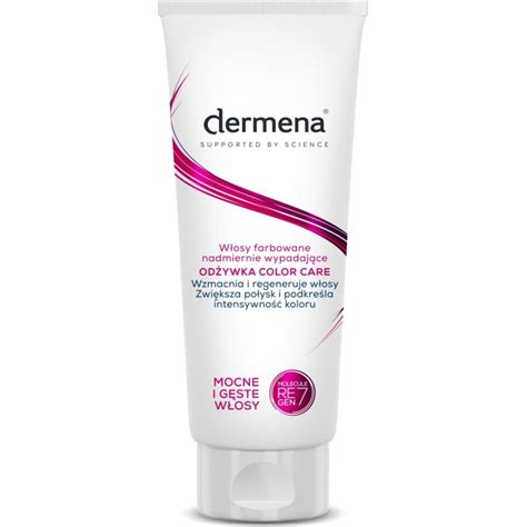 DERMENA COLOR CARE Odżywka do włosów zniszczonych 200 ml skład