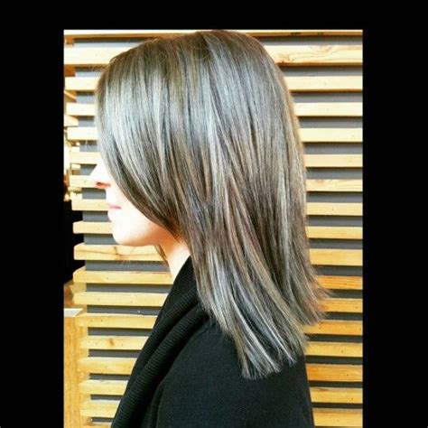 A Line Bob Long Bob Lob Triangular Disconnected Layers Long Hair