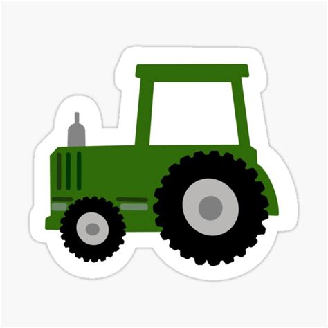 "Tractor stickers" Sticker for Sale by aluappaula | Redbubble