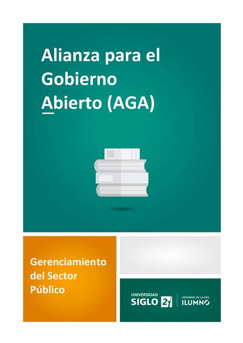 Alianza Para El Gobierno Abierto Aga