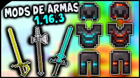 Mods De Armas Para Minecraft 1 16 3 ⚔️ Mas Variedad De Armas Y