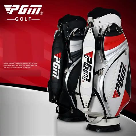 Pgm Golf Standard Bag Pu Waterproof Golf Bags Multi Purpose Aviation Packages Large Capacity