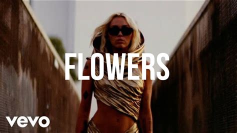 Miley Cyrus Flowers Traducida Al Espa Ol Youtube