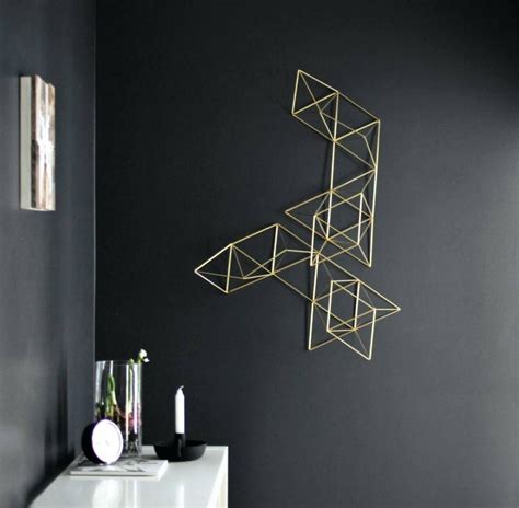 20 Best Ideas of Geometric Metal Wall Art