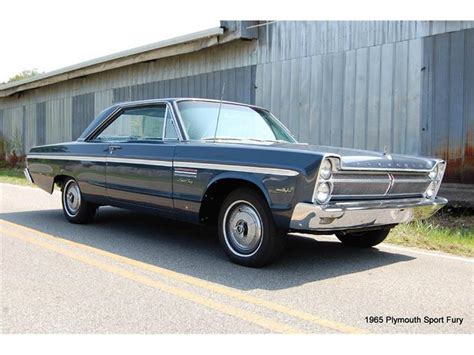 1965 Plymouth Fury For Sale ClassicCars CC 711230