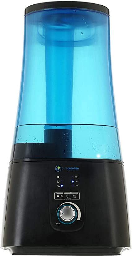 Pure Guardian H Bca Ultrasonic Warm And Cool Mist Humidifier Uvc