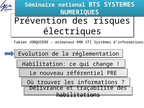 Ppt Pr Vention Des Risques Lectriques El Ments De Constat S Minaire