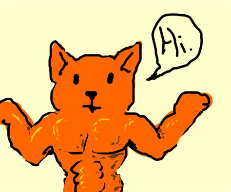 Buff lucky cat - Drawception