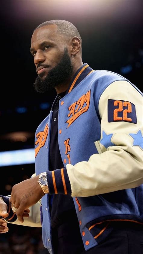 Lebron James Nba Varsity Jacket Nba Jacket Nba Fashion Lebron