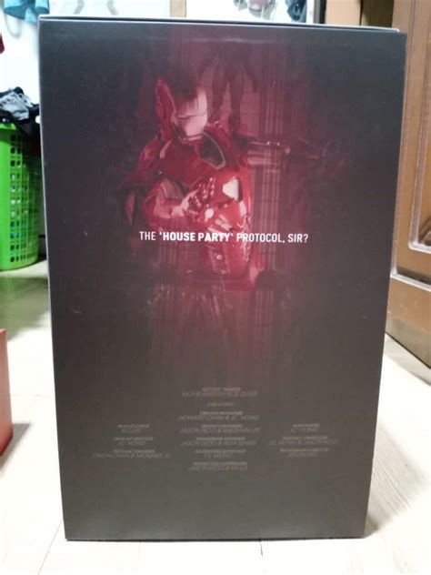 Hot Toys MMS Iron Man Silver Centurion Mark XXXIII Hobbies Toys Toys Games On