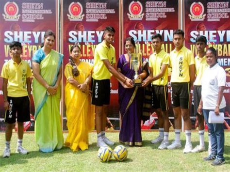 Inter House Volleyball Competition At Shen International School शेन