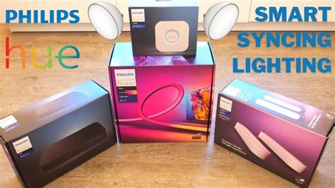 Philips Hue Smart Lighting Setup with TV Sync