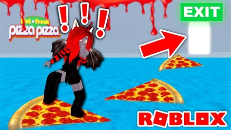 Escaping The Most Difficult Pizza Place Obby Ever Roblox Youtube