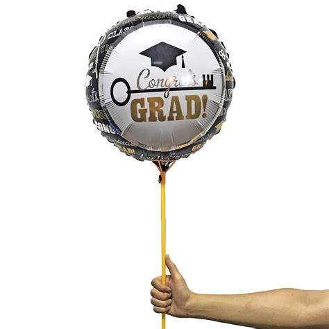 Graduation Balloon Small Include Helium On Bull And Rabbit