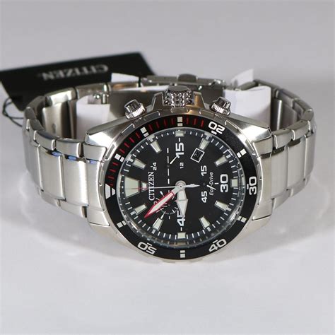 Citizen Chronograph Wristwatch Eco Drive Solar Mens Watch At2430 80e