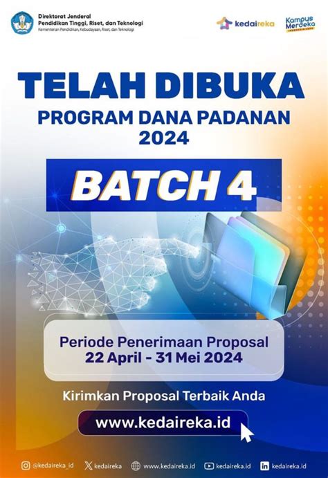 Pembukaan Proposal Program Dana Padanan Batch Iv Tahun Oleh