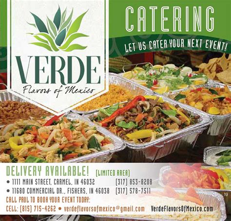 Catering Verde Flavors Of Mexico