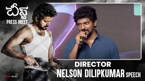 Director Nelson Dilipkumar Speech Beast Telugu Press Meet