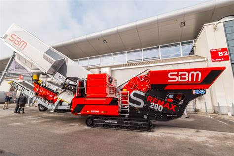 Sbm Debuts Remax Mobile Impact Crusher At Bauma 2019 Bauma 2019