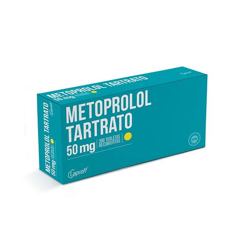 Metoprolol 50 Mg Lp 300 Tab Drogas Exito