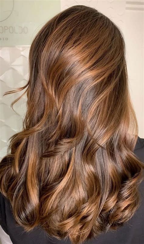 Gorgeous Hair Colour Trends For 2021 Bright Brunette Honey Brown