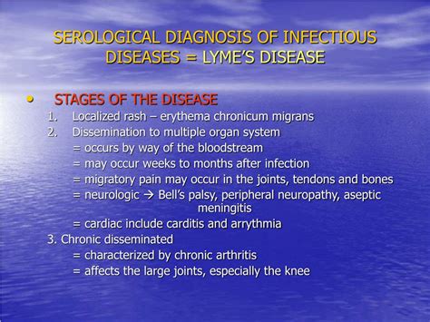 Ppt Lecture On Serological Diagnosis Of Infectious Diseases And Tumor