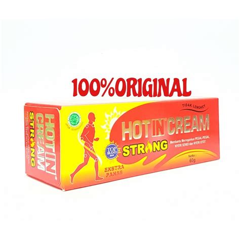 Jual HOT IN CREAM TUBE BOTOL G HOTIN STRONG KOYO EKSTRA PANAS LUGINASARIKOSMETIK Shopee