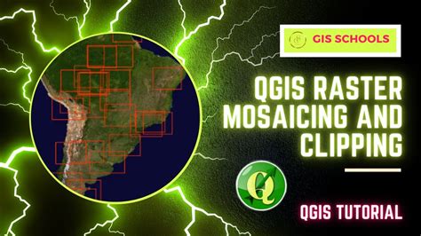 How To Mosaic Raster Datasets In Qgis Raster Mosaicing And Clipping