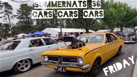 Summernats 36 2024 Friday Cars Galore Burnouts Dyno YouTube