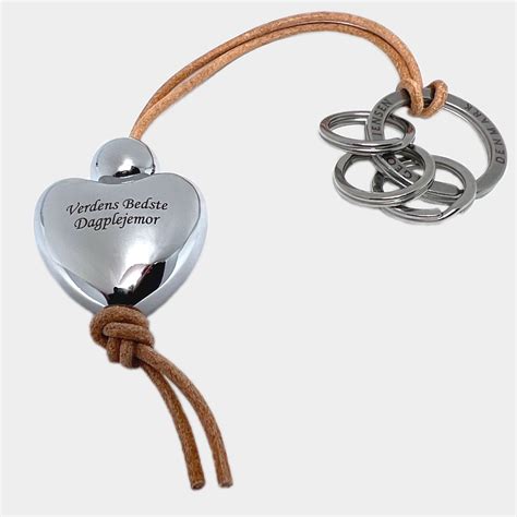 Georg Jensen N Glering Heart Med L Der Gratis Gravering