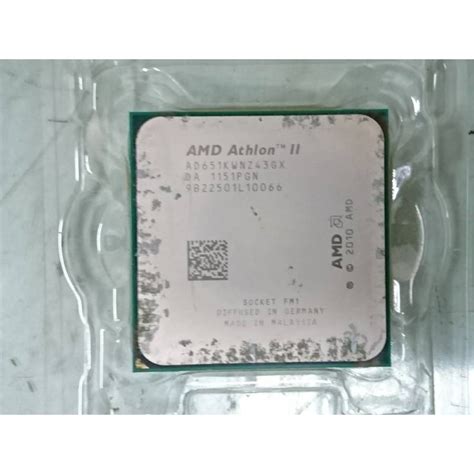 AMD Athlon II X4 651K FM1腳位 | 蝦皮購物