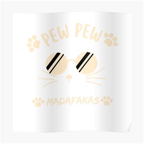 Duck Meme Pew Pew Madafakas Poster For Sale By Choki Redbubble