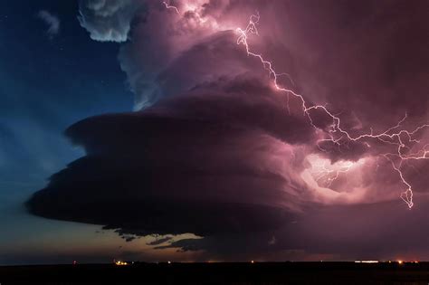 Lighting And Supercell Storm Photograph By Roger Hill Pixels