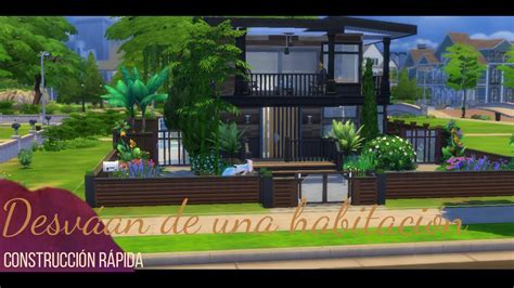 Los Sims 4 Desván De Una Habitación 🏡 No Cc Speed Build Construcción Rápida🛠 Youtube