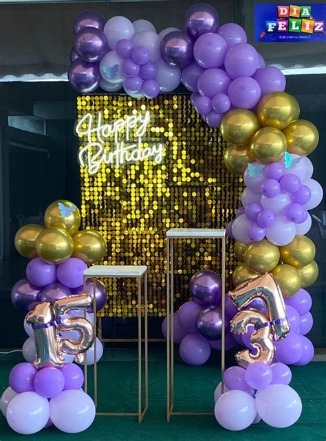 Pin De Olivia Apaza En Flores Decoraciones De Globos Para Fiesta