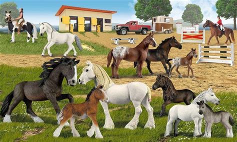 Schleich Shire Stallion Toy Figure | Diy horse barn, Schleich, Toy ...