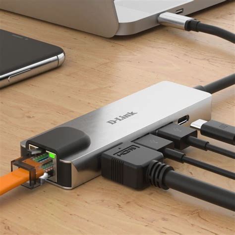 D Link Dub M520 5 In 1 Usb Type C Hub With Hdmiethernet And Power