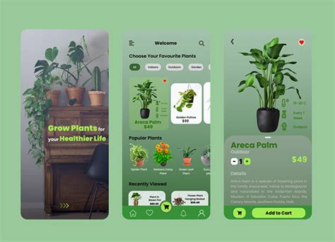 Plant Mobile App on Behance