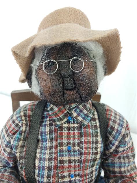 Authentic Handcrafted Apple Head Dolls Grandpa and Grandma Set - Etsy