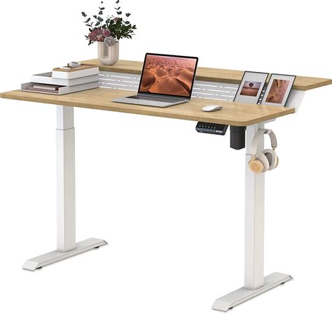 Simple Standing Desk 55x24 Inches Electric Height Adjustable Stand Up