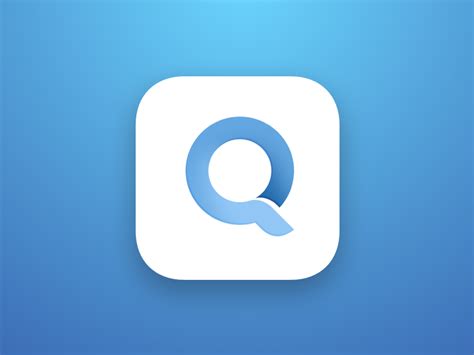 Q Sharp App Icon Design by Ron Design