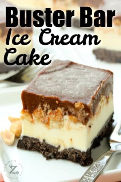 Copycat Buster Bar Ice Cream Cake DQ Copycat Our Zesty Life