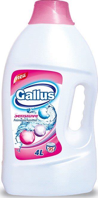 Гель для стирки Gallus Sensitive New 4л купить | ELMIR - цена, отзывы ...