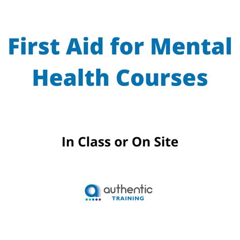 First Aid For Mental Health Course Level 1 2 And 3 £poa Authentic