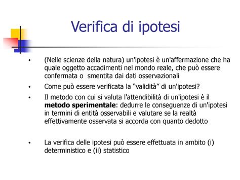 Le Parole Della Scienza VERIFICA Ppt Scaricare