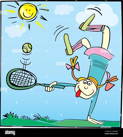 Funny Tennis Cartoons