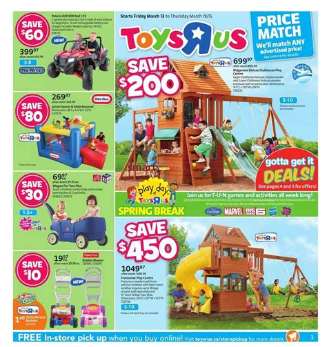 Toys R Us Flyer March 13 To 19